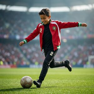 Football Tracksuit Kids Morocco Hakimi