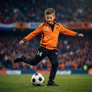 Football Tracksuit Kids Netherlands