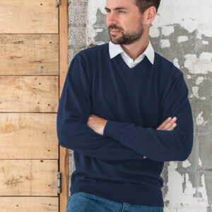 Ravenna Mock V-neck pullover
