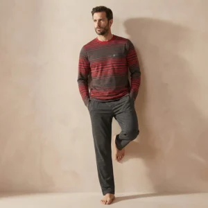 Siena Pyama Set Single Jersey Long Sleeve